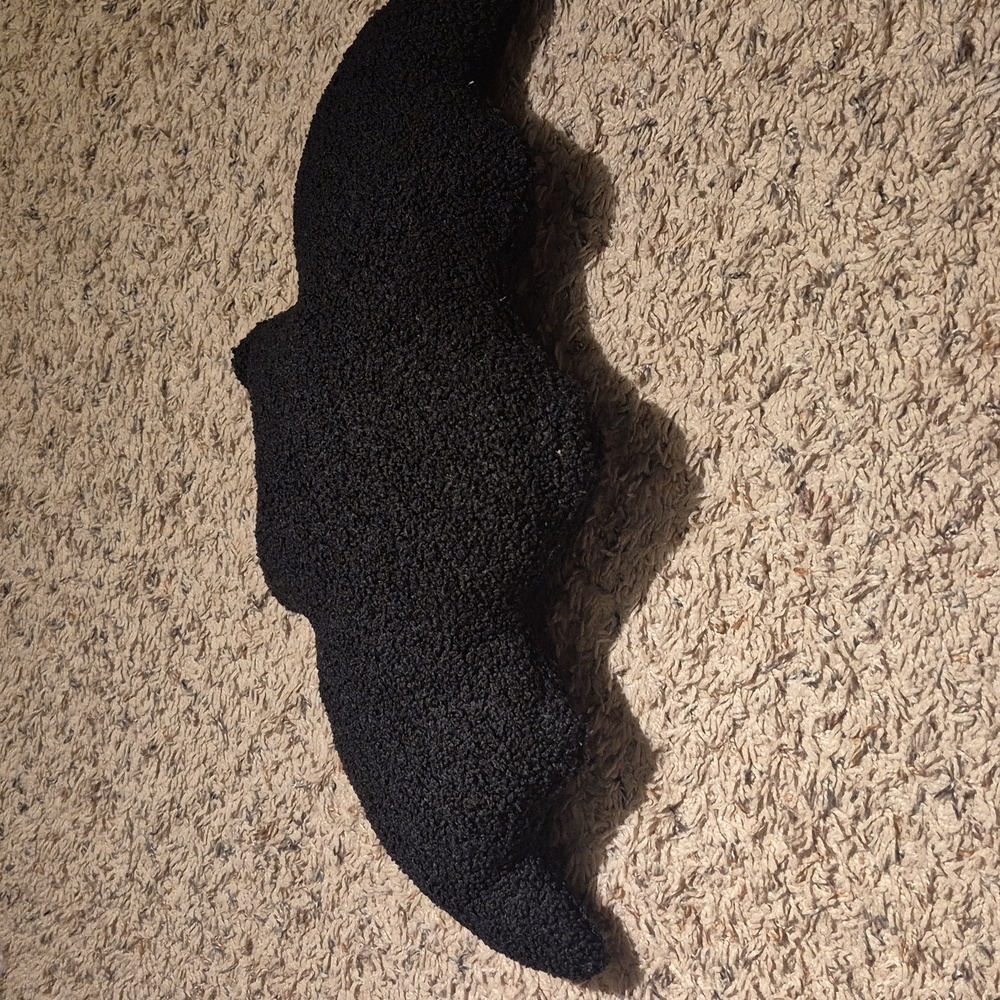 Cute Black Bat Accent Pillow - Picture 5 of 5